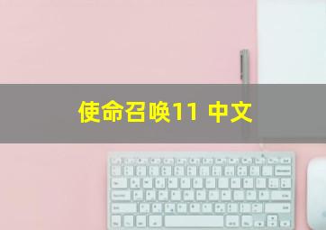 使命召唤11 中文